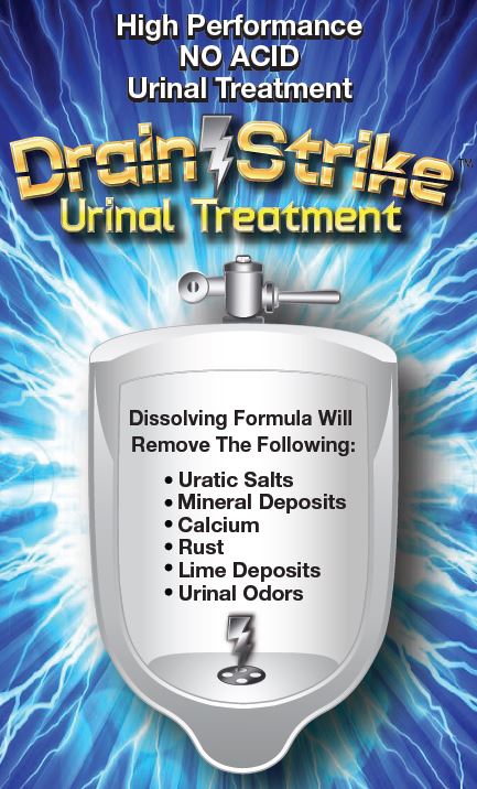 Urinal Strike - no acid urinal and toilet treatment